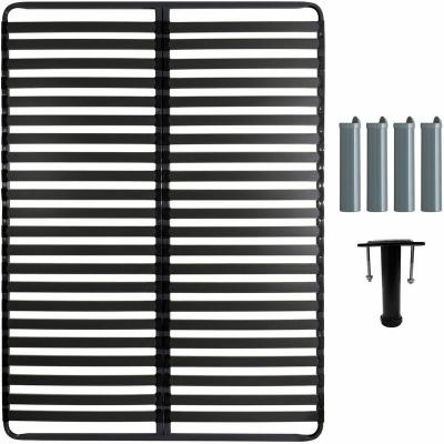 TITANIUM 22 - Pack Sommier 2x22 Lattes 160x200cm + 5 Pieds - Altobuy