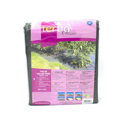 Toile de paillage tiss&eacute;e anti UV 1.05m x 10 m