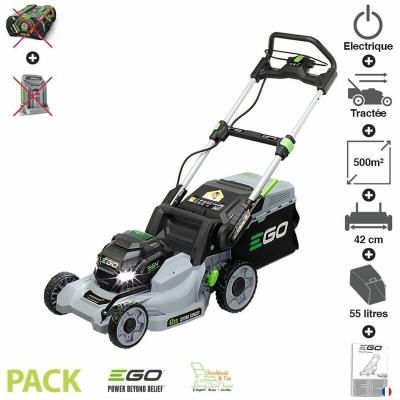 Tondeuse &eacute;lectrique sans fil EGO lame 42cm sans batterie ni chargeur
