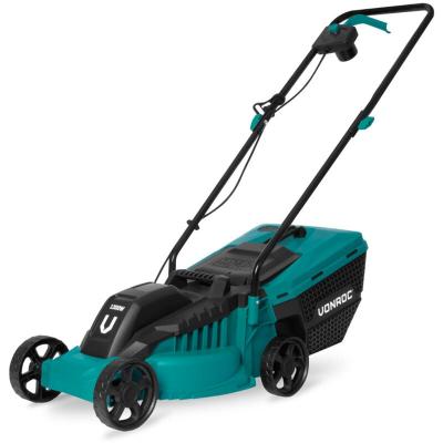 VONROC Tondeuse &agrave; gazon1300W - Largeur de Coupe 32cm Bac de ramassage 30L INCL. (Tondeuse &agrave; Gazon)