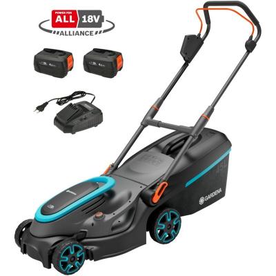 Gardena Tondeuse Accu PowerMax 37/36V P4A Set, Tondeuse &agrave; gazon