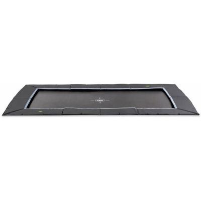 Trampoline enterr&eacute; au niveau du sol Dynamic sports 244x427cm - noir