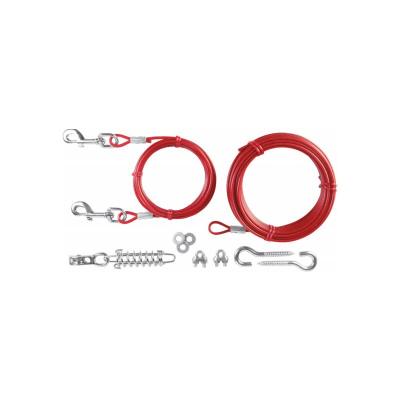C&acirc;ble d'attache acier avec longe pour chien. - Trixie - TR-2293