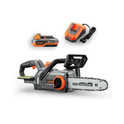Tron&ccedil;onneuse batterie - FUXTEC FX-E1KS20 - 20V Guide 10 pouces - Set batterie 2Ah et chargeur 24A