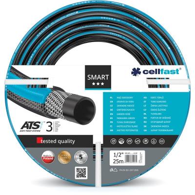 Perel CF13-100 Cellfast-Tuyau d'Arrosage-Smart-1/2-25 m, Multicolore