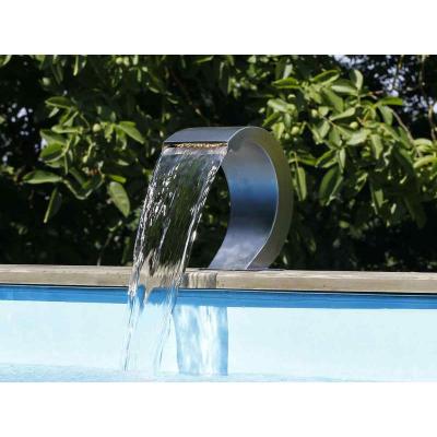 Cascade de piscine Mamba S-LED en inox - Ubbink