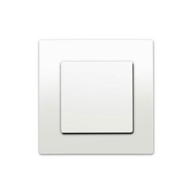 Siemens - Va et Vient Blanc Delta Viva + Plaque Blanc