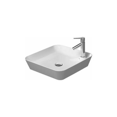 Duravit Vasque &agrave; poser Cape Cod 46x46 cm, avec trop-plein, sans robinet, blanc