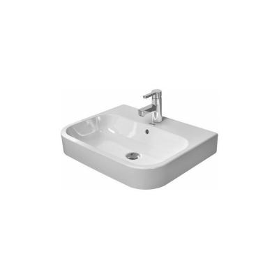 Duravit Lavabo &agrave; poser Happy D.2 60x46 cm, ferm&eacute;, avec trop-plein, blanc