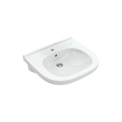 Lavabo PMR avec poign&eacute;e de pr&eacute;hension O Novo Vita, 60 x 55