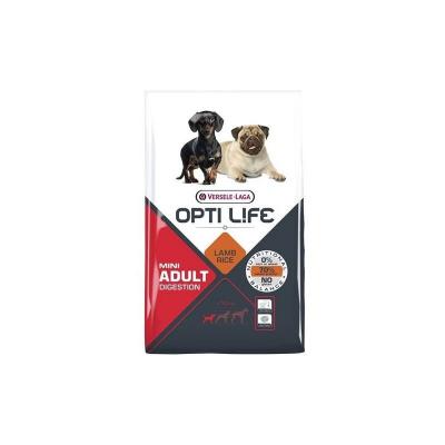 Opti Life Chien Mini Adulte Digestion, Agneau & Riz 2,5 kg