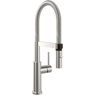 Robinet cuisine Steel expert 2.0, acier massif, Sans nettoyant