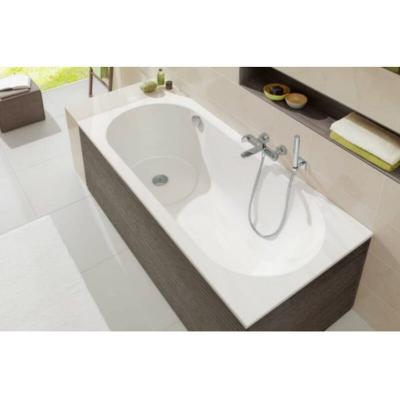 VILLEROY ET BOCH Baignoire droite Libra quaryl, 180 X 80