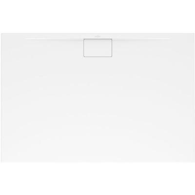 Receveur 100 x 80 x 4,8 VILLEROY ET BOCH Architectura Metalrim acrylique rectangle blanc