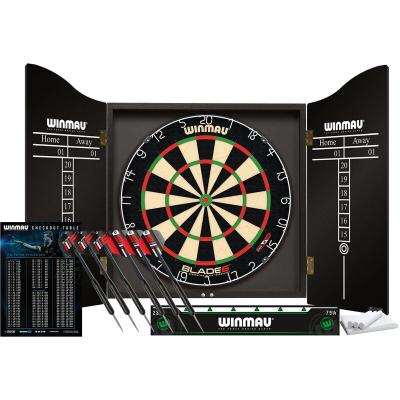 Jeu de fl&eacute;chettes de championnat Winmau Blade 6 - Zwart