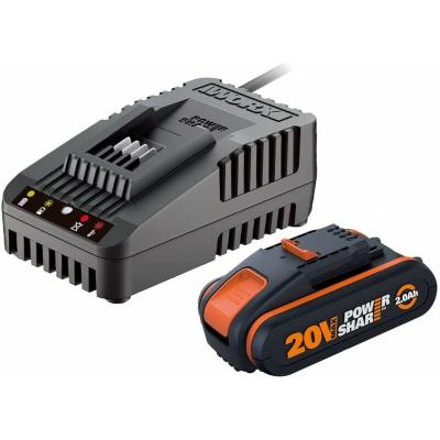 Ensemble batterie et chargeur 20V Worx WA3601