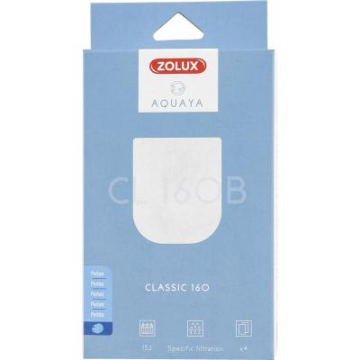 Zolux Filtre Perlon Cl 160 B X 4 . Pour Pompe Classic 160. Pour Aquarium.