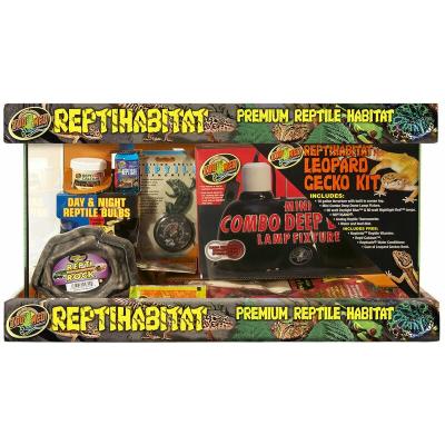 Zoo Med - Reptihabitat Kit Gecko pour Reptile/Amphibien