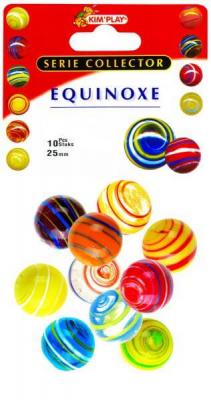 Billes - Filet de 10 calots - Equinoxe