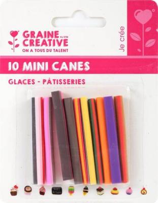 Tranches de canes mini mini glaces patisseries - graine cr&eacute;ative