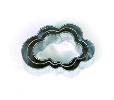 Emporte-pi&egrave;ces m&eacute;tal nuage 3 pi&egrave;ces - graine cr&eacute;ative