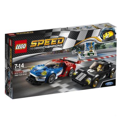 LEGO Speed Champions 75881 Ford GT 2016 et Ford GT40 1966 