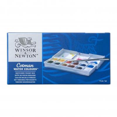 WINSOR & NEWTON Bo&icirc;te plastique cwc sketcher 12x1/2g
