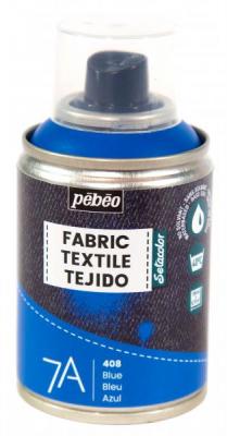 Pebeo A&eacute;rosol Pour Textile 7a - Bleu - 100 Ml