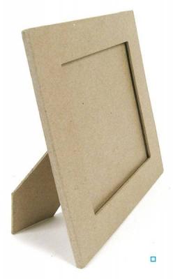 Cadre carr&eacute; avec pied 20x20cm - D&eacute;copatch - couleur variant