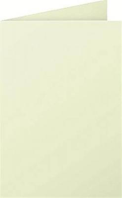 Carte 210g pli&eacute;e 110x155 vert bourgeon pqt 25