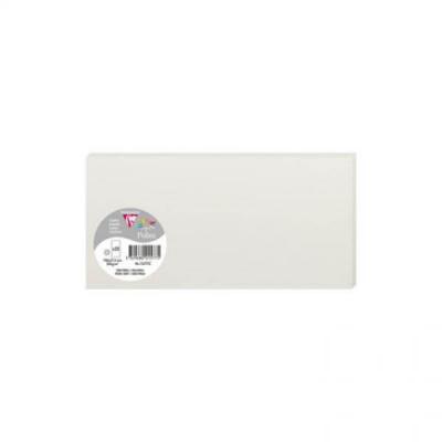 Clairefontaine Carte Simple 210g 106x213 Gris Perle Pqt 25
