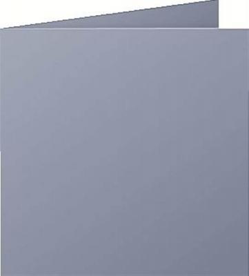 Pack de 25 cartes pli&eacute;es Pollen 135 x 135 mm Gris Koala
