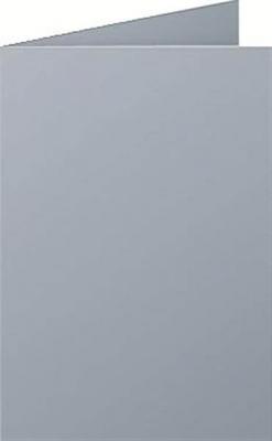 Clairefontaine Carte 210g Pli&eacute;e 110x155 Argent Pqt 25