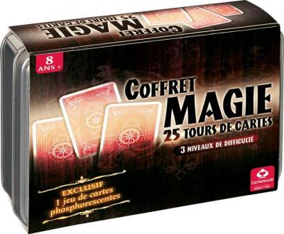 Coffret m&eacute;tal magie - 25 tours