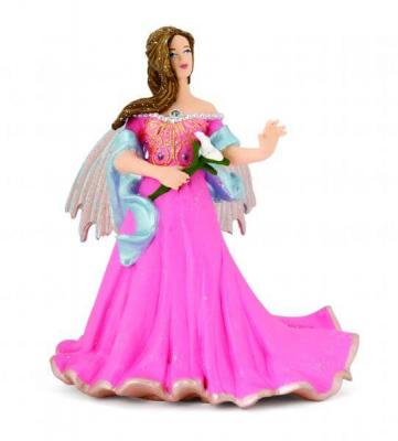 Figurine Elfe rose au lys - PAPO - LE MONDE ENCHANTE - Pour Enfant 