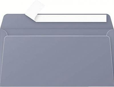 Pack de 20 enveloppes DL Pollen 110 x 220 mm Gris Koala