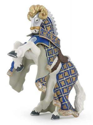 Papo - 39914 - Figurine - Cheval du Ma&icirc;tre des Armes Cimier B&eacute;lier