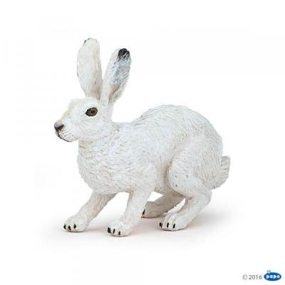 Papo-Li&egrave;vre Polaire LA Vie Sauvage Figurine, 50226, Li&egrave;vre Polaire