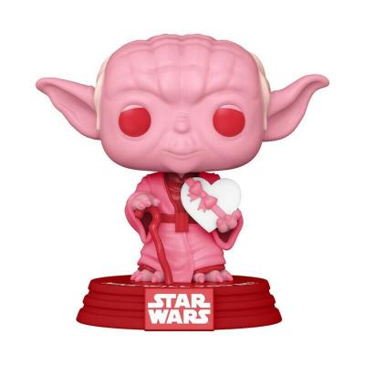 Figurine Funko Pop ! N&deg;421 - Star Wars - Valentines - Yoda W/heart 