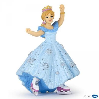 Figurine princesse avec patins &agrave; glace Papo 