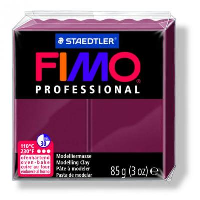P&acirc;te Fimo 85 g Professional - Bordeaux - 8004.23