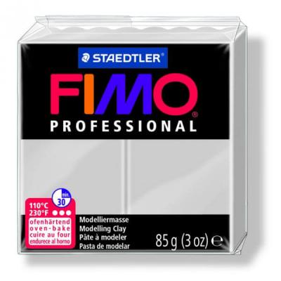P&acirc;te Fimo Professional Gris 80 - 85 gr - Fimo - couleur variant
