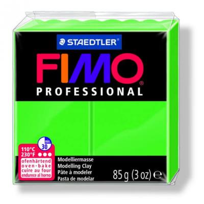 Staedtler - Fimo Professional - Pain P&acirc;te &agrave;&nbsp; Modeler 85 g Vert
