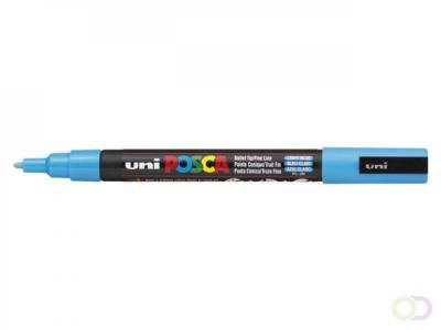Marqueur PC-1MC bleu ciel pointe extra-fine conique
