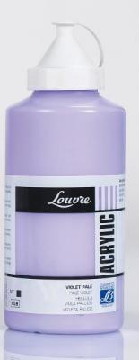 Peinture Acrylique en bidon violet p&acirc;le 750ml - Lefranc & Bourgeois