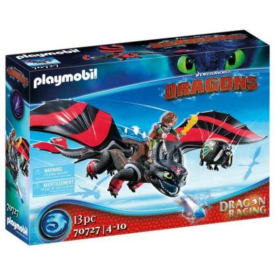 PLAYMOBIL - 70727 - Dragon Racing: Krokmou et Harold