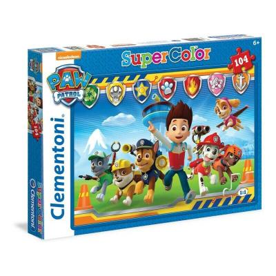 Clementoni puzzle Patrouille de Pattes 104 pi&egrave;ces 48,5 x 33,5 cm