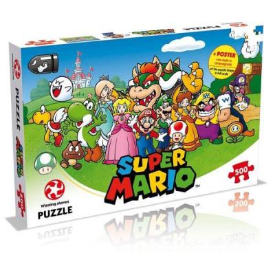 Puzzle - super mario and friends - 500 pieces WIN2947
