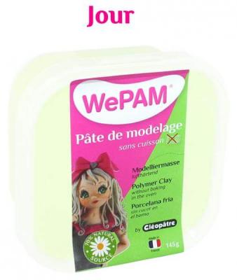 Porcelaine froide &agrave; modeler WePam 145 g - Phosphorescent - WePam