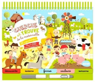Cherche Et Trouve De La Maternelle - Avec 1 Stylo